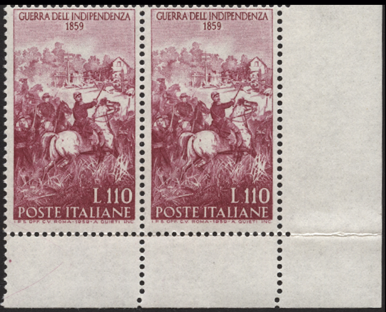 1959-indipendenza L. 100 - 1° tipo